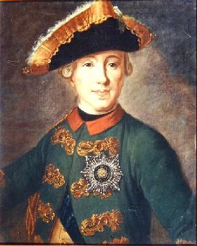 Portrait of Tsar Peter III (1728-62)