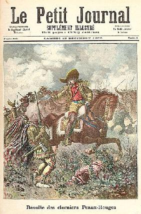 Revolt of the Last of the Redskins, from ''Le Petit Journal'', 13th December 1890
