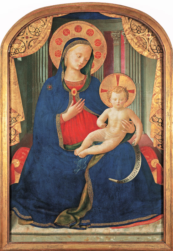 Madonna mit dem Kind von Fra Beato Angelico