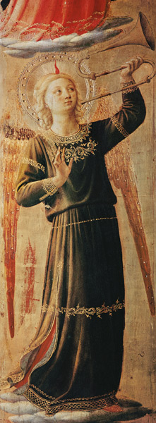 Musizierender Engel von Fra Beato Angelico