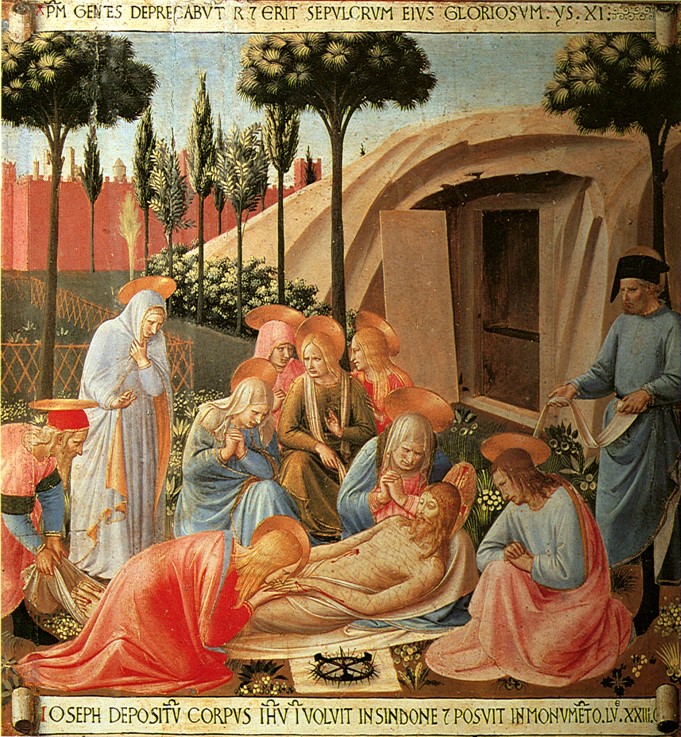 Die Beweinung Christi von Fra Beato Angelico