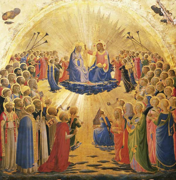 Die Marienkrönung von Fra Beato Angelico