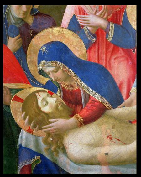 Lamentation over the Dead Christ von Fra Beato Angelico