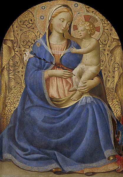 Madonna der Demut (Madonna dell' Umilitá) von Fra Beato Angelico