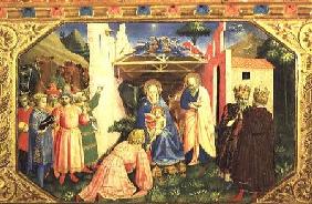 Adoration of the Magi, from the predella of the Annunciation Altarpiece c.1430-32