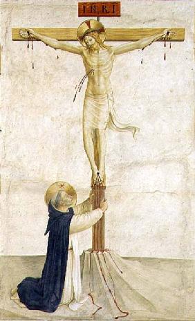 Crucifixion with St. Dominic