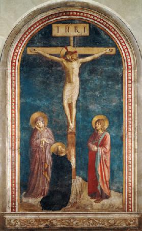 Die Kreuzigung mit dem Heiligen Dominikus