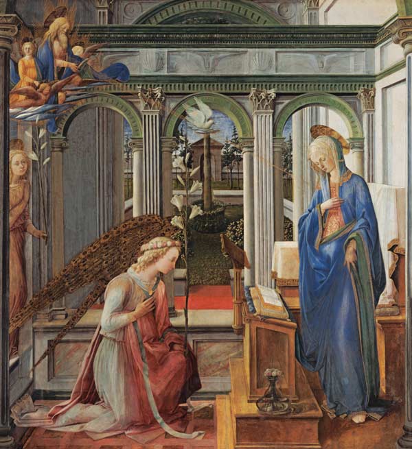 Verkündigung Mariae von Fra Filippo Lippi
