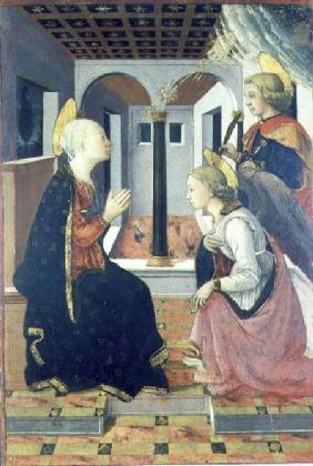 The Annunciation with St. Julian (panel)