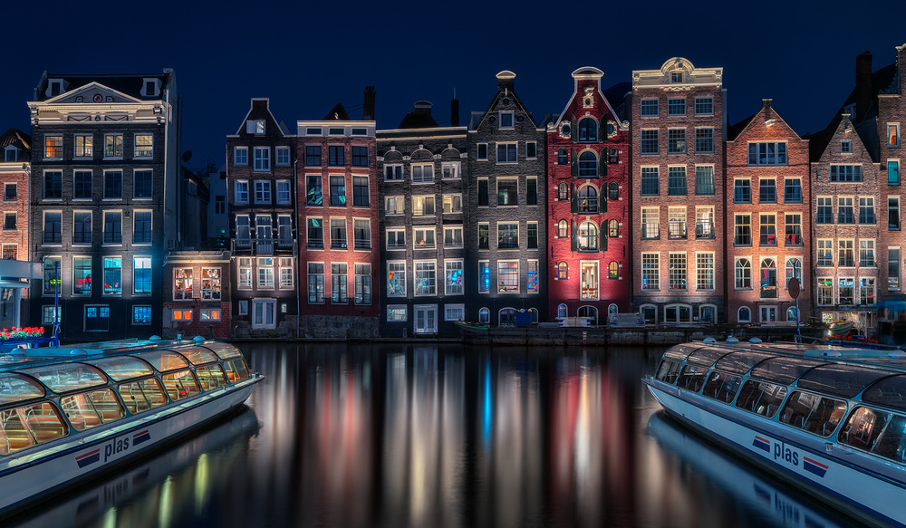 Amsterdamer Farben von Fran Osuna