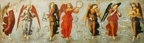 Angels playing musical instruments c.1475-97