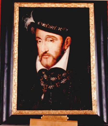 Portrait of Henri II (1519-59) von Francesco Primaticcio