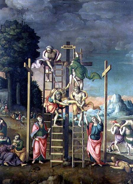 The Deposition of Christ von Francesco Ubertini Verdi Bachiacca