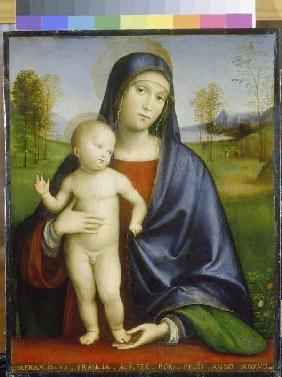 Maria mit dem Kind. 1517
