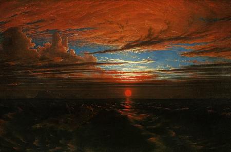 Sunset at Sea after a Storm 1824
