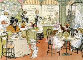 The Tea Shop, from 'The Book of Shops' 1899