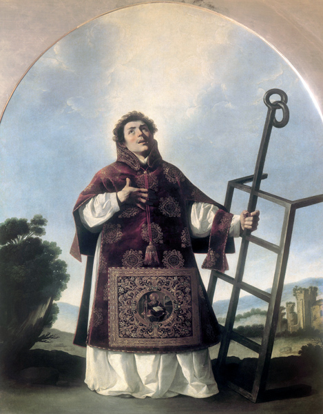 Der heilige Laurentius von Francisco de Zurbarán (y Salazar)