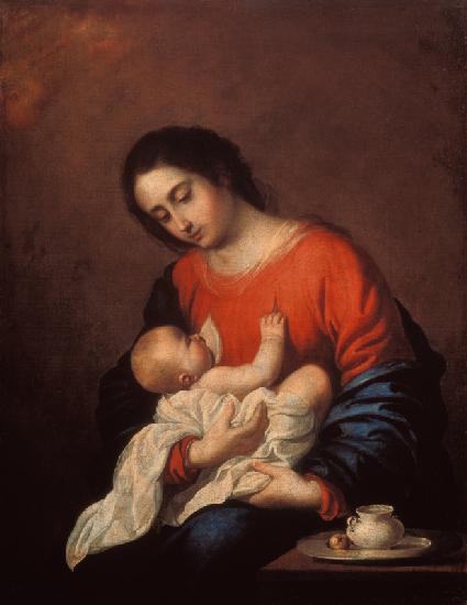 Maria mit dem Kind 1658