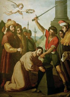 F.de Zurbarán, Martyrdom of St James