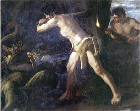 Hercules Fighting with the Lernaean Hydra c.1634