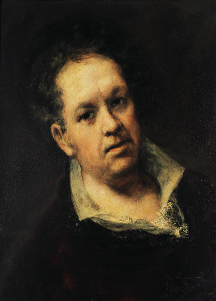Selbstbildnis von Francisco José de Goya