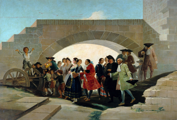 Die Dorfhochzeit. von Francisco José de Goya