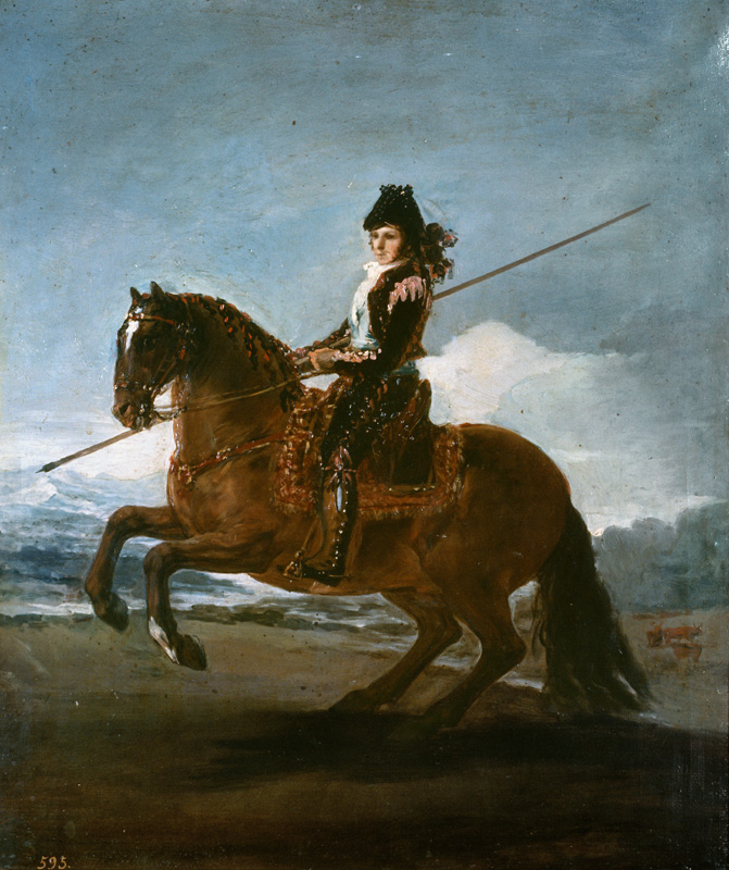 Picador zu Pferde von Francisco José de Goya