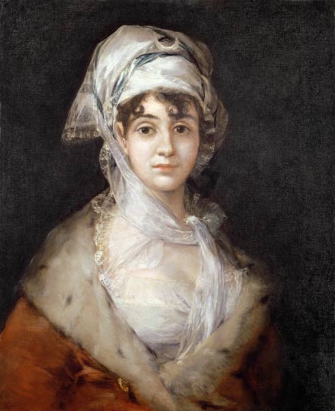 Portrait of Antonia Zarate von Francisco José de Goya