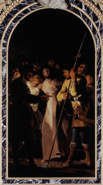 The Arrest of Christ von Francisco José de Goya
