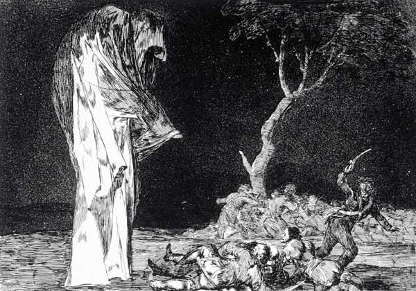 Disparate de miedo von Francisco José de Goya