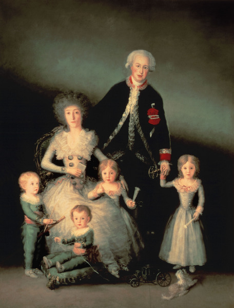 Familie des Herzogs de Osuna von Francisco José de Goya