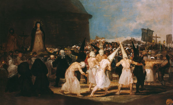 Flagellantenprozession von Francisco José de Goya