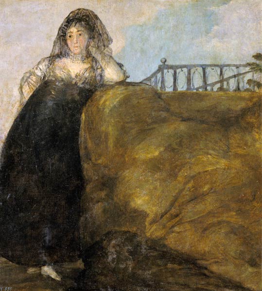 Leocadia Zorilla, the Artist's Housekeeper von Francisco José de Goya