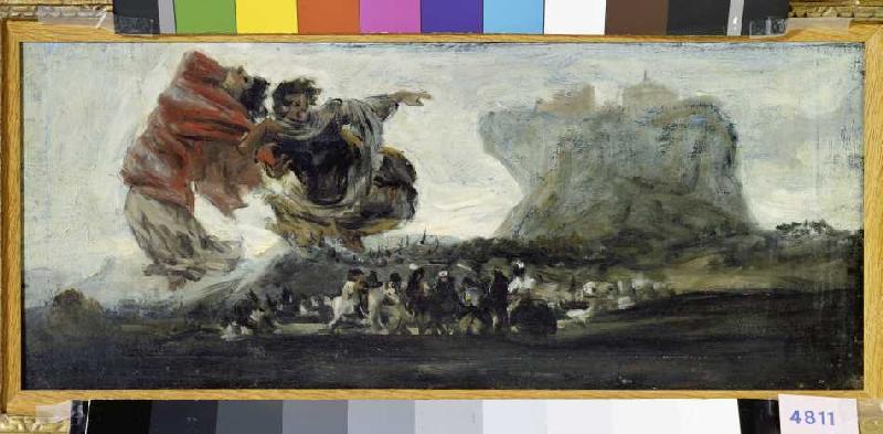Phantastische Vision von Francisco José de Goya