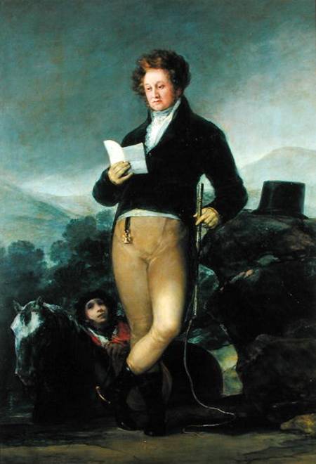 Portrait of Don Francisco de Borja Tellez Giron (1786-1851) von Francisco José de Goya