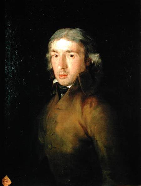 Portrait of Leandro Fernandez de Moratin (1760-1828) von Francisco José de Goya