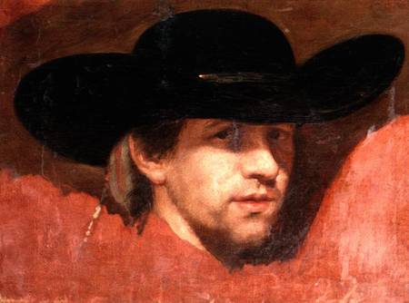 Portrait, presumed to be the artist von Francisco José de Goya