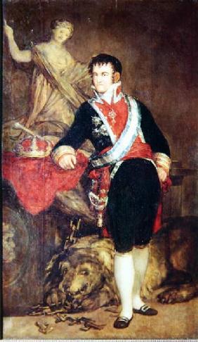Ferdinand VII (1784-1833) of Bourbon 1814