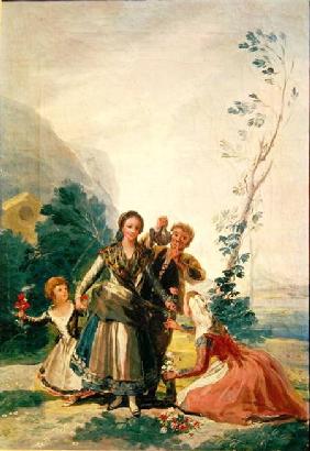 Spring or the Flower Seller 1786