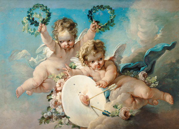 Amors Zielscheibe von François Boucher