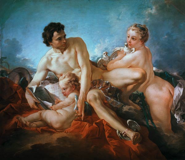 Die Erziehung Amors von François Boucher