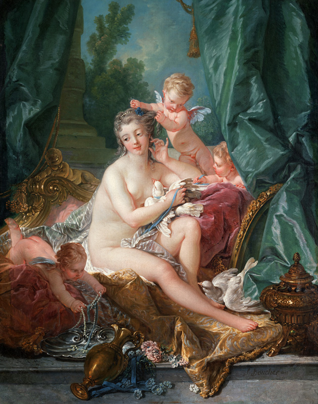 Die Toilette der Venus von François Boucher