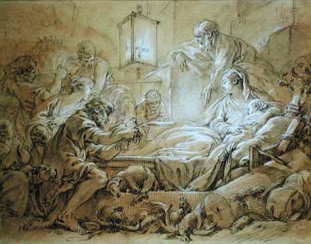 The Nativity von François Boucher