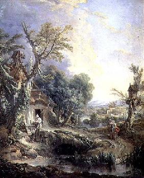 Landscape with a Hermit 1742