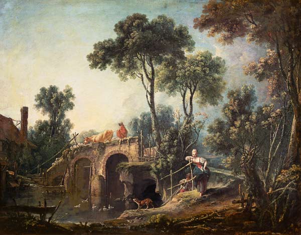 The Bridge von François Boucher