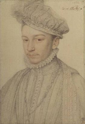 Portrait of King Charles IX of France 1566