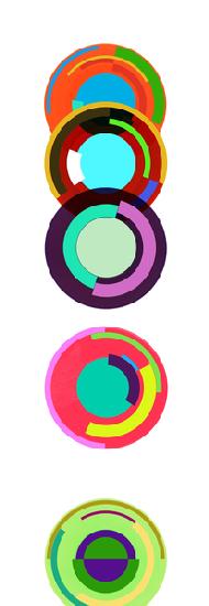 Totem (Tribute to Sonia Delaunay) 2015