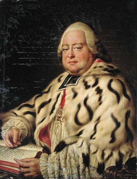 Portrait of Francois-Camille de Lorraine (1726-88) von François-Hubert Drouais