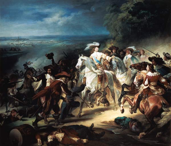 Battle of Rocroy, 19th May 1643 von François-Joseph Heim