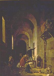 Der Maler Jacques Stella im Gefängnis 1810
